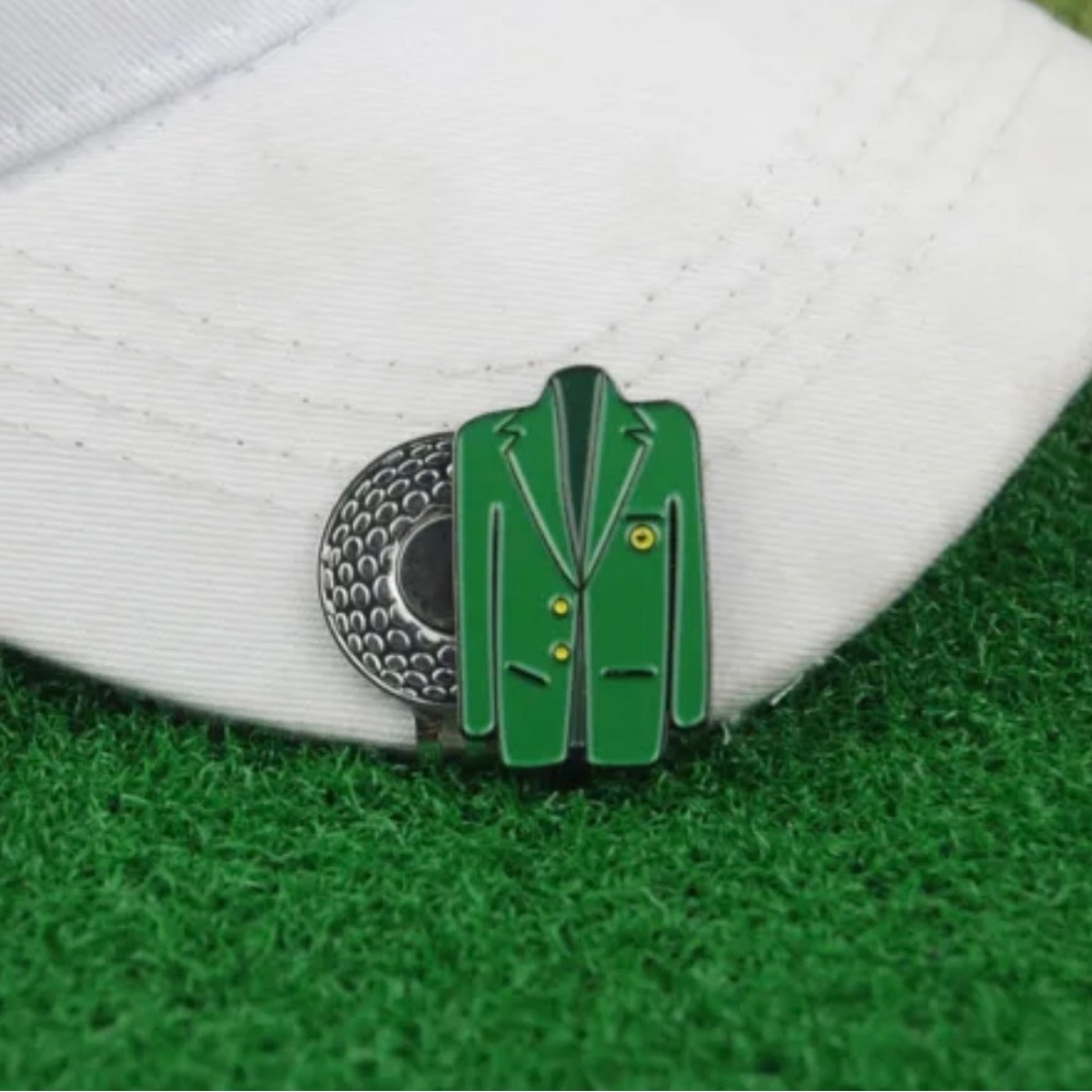 Green Jacket Magnetic Golf Ball Marker